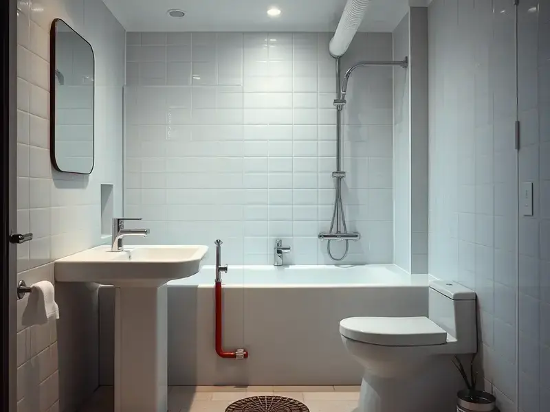 浴室排水管交換工事